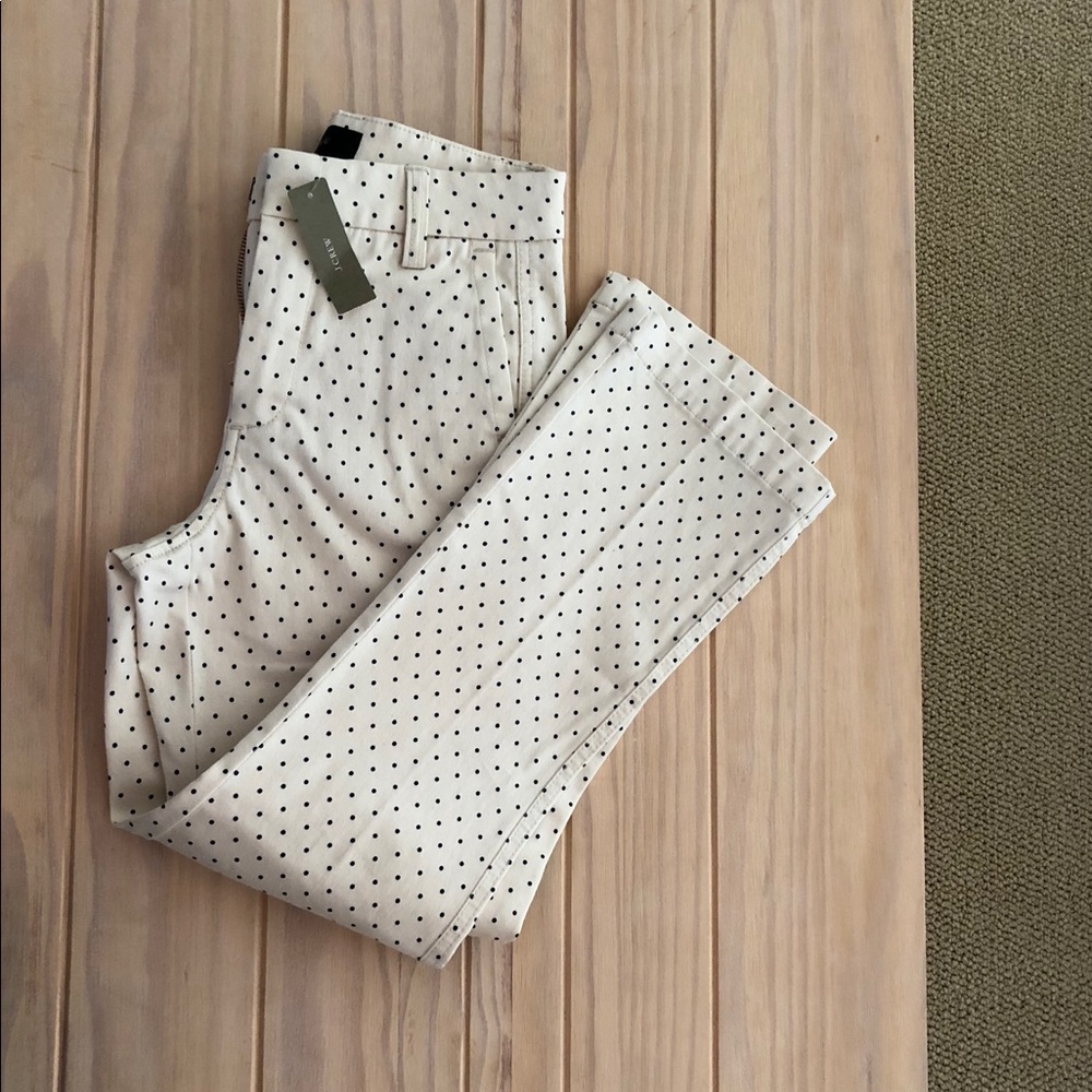 J Crew stretch cropped pants
